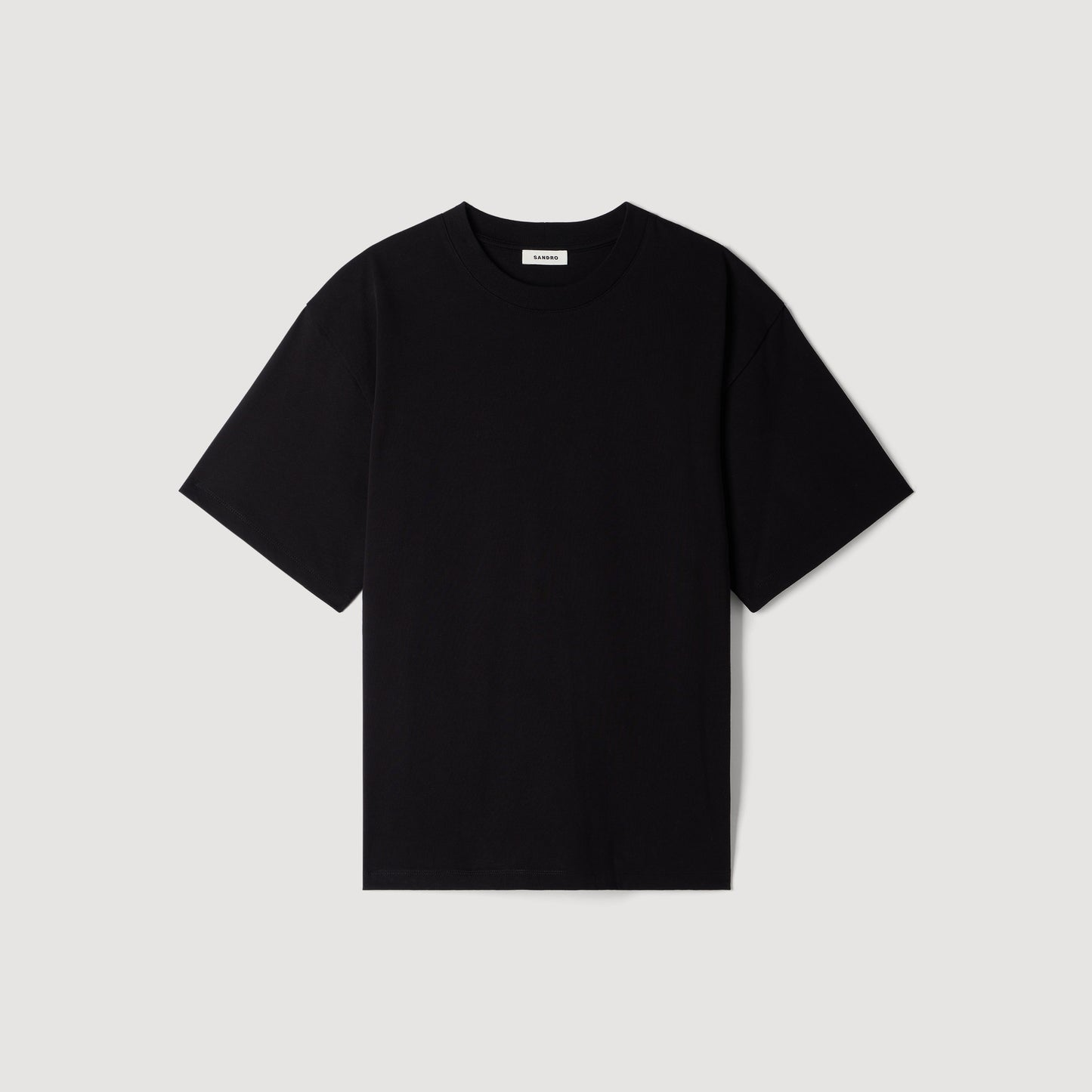Oversize Sandro Tee Oversized T-shirt Black