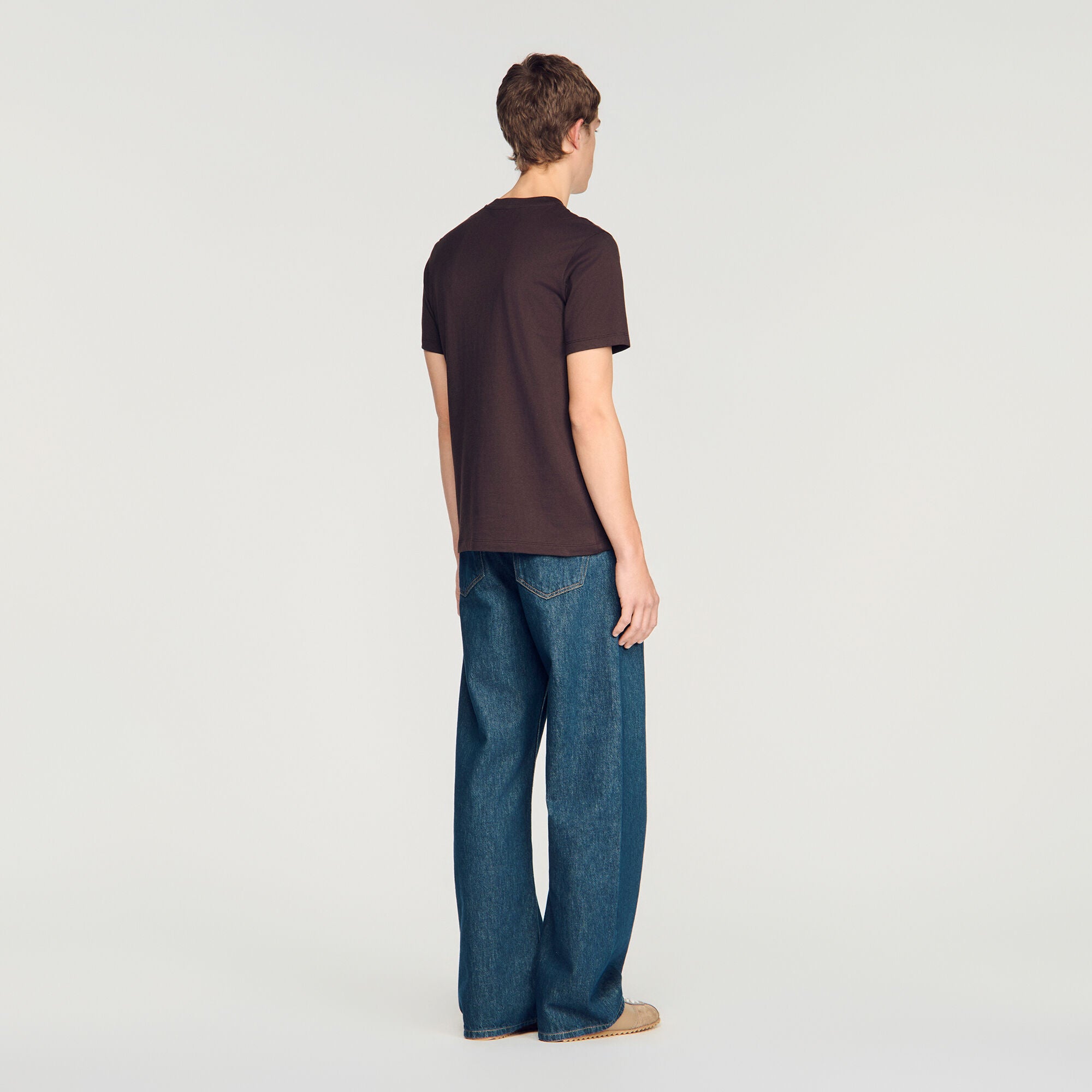 Tshirt Tonal Patch 4S  T-shirt Chocolate