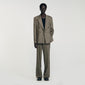 Tweed Suit Double-Breasted Suit Jacket String Chine