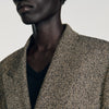 Tweed Suit Double-Breasted Suit Jacket String Chine