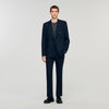 New Croise Double-breasted suit jacket Navy Blue
