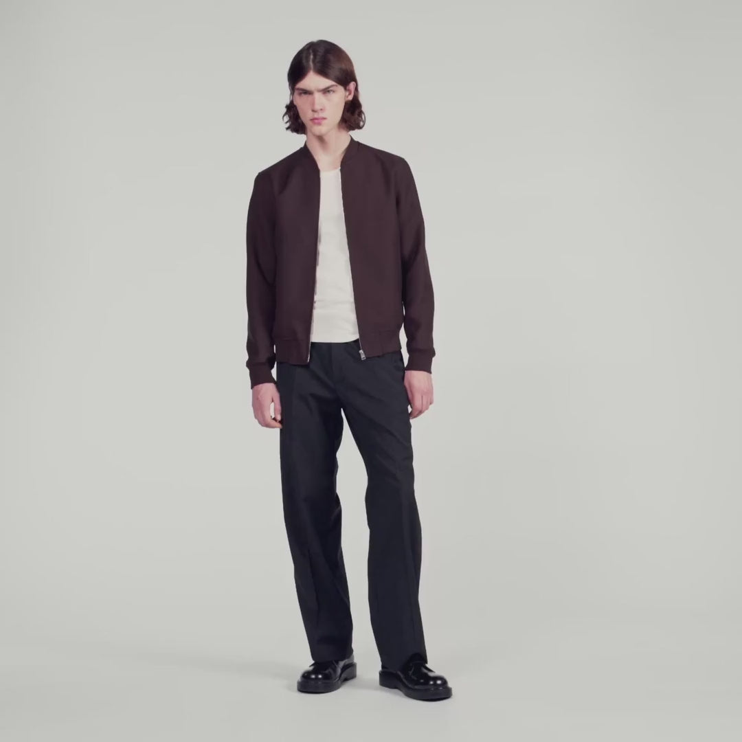 New Teddy Zip-Up Jacket Chocolate