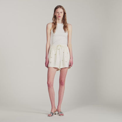 Halvor  Shorts Ecru