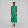 Milona Knit Maxi Dress EMEURAUDE GREEN
