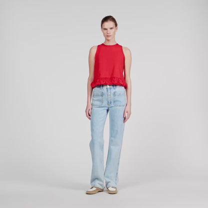 Moore Straight-Leg Jeans LIGHT BLUE JEAN