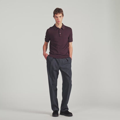 Pablo Cotton  Knit Jumper Chocolate
