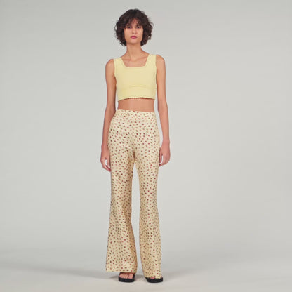 Floral Trousers Butter Pink
