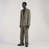 Tweed Suit Double-Breasted Suit Jacket String Chine