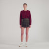 Brandon Wool And Cashmere Jumper Bordeaux