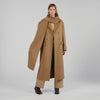 Uma Oversized Wool Coat Camel