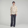 Waterflower Shirt Ls Floral Print Linen Shirt Off White