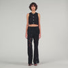 Guipure Lace Trousers Black