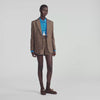 Finley Check wool jacket Taupe