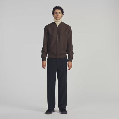 New Teddy Zip-up jacket Taupe