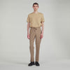 New Alpha Elasticated wool trousers Cappucino