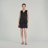 Nilda Short Bubble Dress Black