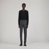 Croise Amf Wool Suit Trousers Heather Charcoal