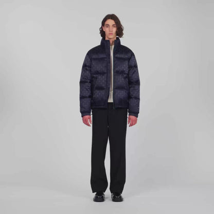 Classic Puffer Cross Water-repellent cross-motif puffer Midnight Blue