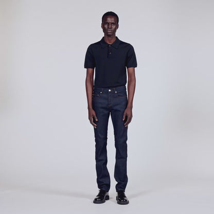 Slim Raw Raw Jeans - Narrow Cut Raw-Denim