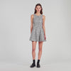Flavie Tweed And Sequin Short Dress Black / White