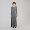 Henrietta 2-in-1 maxi dress Grey