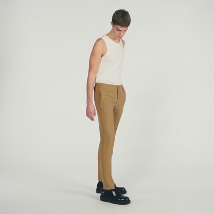 Jersey Jersey Trousers Nut