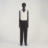 Large Jersey Wide-Leg Trousers Chocolate