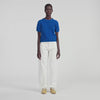 Emily Wool jumper with logo Blue