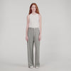 Golden Rhinestone Jeans Grey