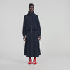 Indigo Pleated jacket Navy Blue