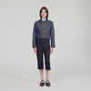 Vallie Denim Tailored Jacket Deep Blu