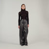 Lazare Layered Turtleneck Jumper Black