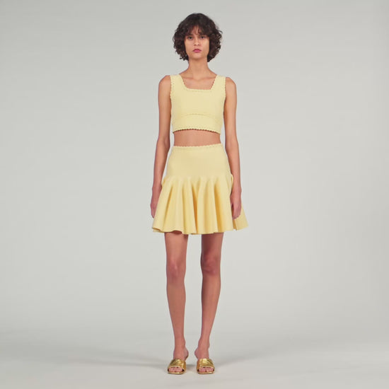 Knit Crop Top Butter