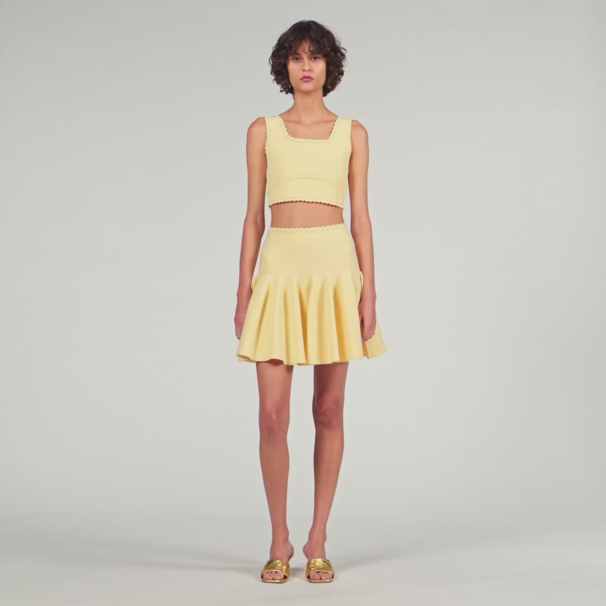 Knit Crop Top Butter