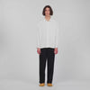 Crinkle Shirt Crinkled loose-fit shirt White