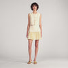 Hadley Short Pleated Skirt Vanilla