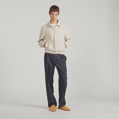 Jones Cotton Jacket  Worker Jacket Ecru