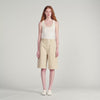 Freesia Ribbed Jumper With Beaded Roses White