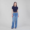 Ingrid  Knit Jumper Navy Blue