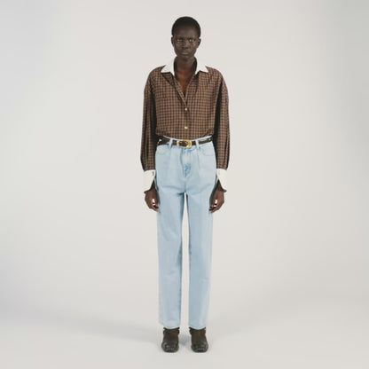 Mael Straight-Leg Jeans Blue
