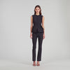Monroe Peplum Jacket Black