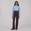 Adam Metal ring trousers Light Brown