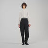 Hortense Silk shirt with gathered collar White