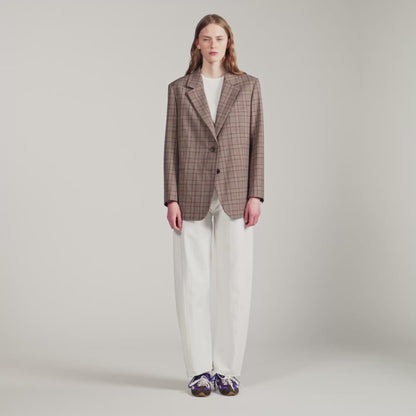 Valencia  Suit Jacket Brown