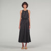 Rhinestone Maxi Dress Black