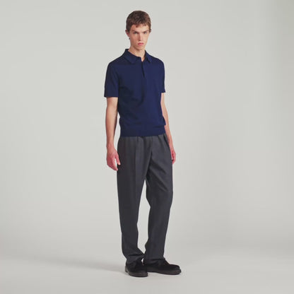 Pablo Cotton  Knit Jumper Royal Blue