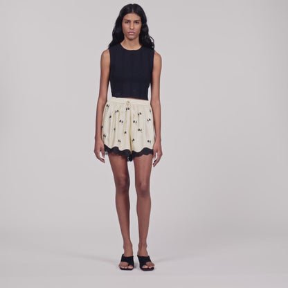 Ody  Shorts Vanilla