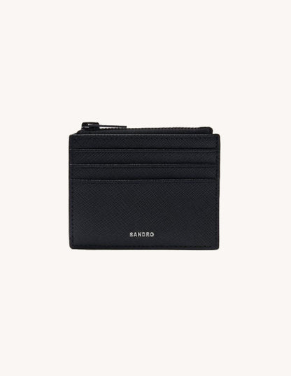 Leather Card Holder Black
