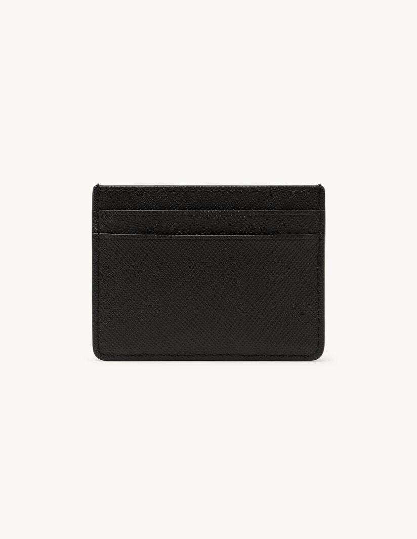 Leather Card Holder Black