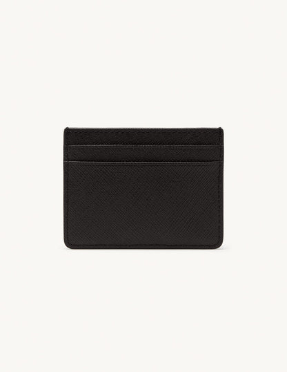Leather Card Holder Black
